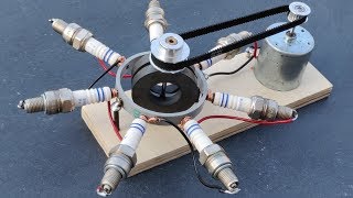 Sparkplug Free Energy Generator With Homemade