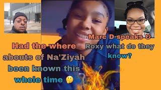 Has the where abouts of Na’Ziyah been known or did it just come out the night of the meet up