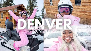 Denver Vlog | Snowtubing, Train Ride, Luminova, \u0026 More!