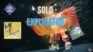 Solo Explicator on prismatic titan (destiny 2, episode revenant)