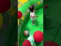 風船遊びが楽しい赤ちゃん【1歳4か月】 shorts baby balloon