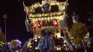 平成28年 魚吹八幡神社 本宮 天満屋台 宮出