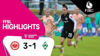 Eintracht Frankfurt - SV Werder Bremen | Highlights FLYERALARM Frauen-Bundesliga 22/23