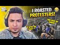 I ROASTED MY PROTESTORS IN CITY 😂 - GTA 5 GAMEPLAY - MRJAYPLAYS