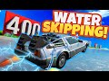 Using CHEAT Cars in the Skipping Cars on Water Challenge in BeamNG Drive Mods!