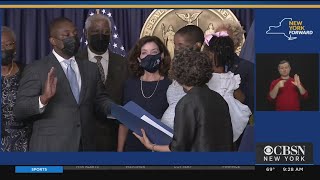 Watch: Brian Benjamin Sworn In As Lieutenant Governor Of New York