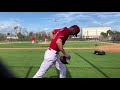 nick maton hits home run off aaron nola in bp