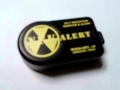 NukAlert radiation detector keychain attachable