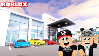 Aşırı Pahalı Araba Mağazası Kuruyoruz!! - Panda ile Roblox Dealership Simulator