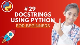 Docstrings in Python | Python Tutorial - Day #29