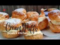 Cream puffs/Easy Cream puffs Recipe/gawa's kitchen/Southafricanyoutuber