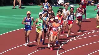 2024.05.14 高校総体埼玉県 男子3000mSC予選3組