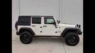 2009 Jeep Wrangler Unlimited X 4WD White T877910