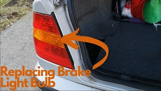 How To Replace Your Brake Light Bulb | E46