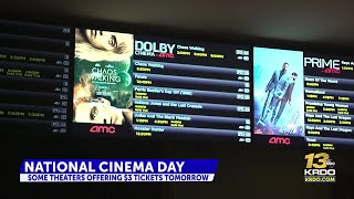 Cinemark theaters offering big discounts for first-ever National Cinema Day
