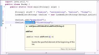 Intermediate Java Tutorial 8 Converting Lists to Arrays