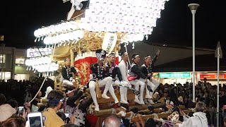 平成30年 東村 金剛駅前パレード 狭山神社秋祭り だんじり祭り