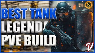 Unkillable Tank Build! BEST Bulwark Shield Setup for Solo \u0026 Team Play | The Division 2 Legendary PVE