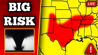 The Huge Dusty Tornado Near Lamesa, Texas, As It Occurred Live - May 29th, 2025
