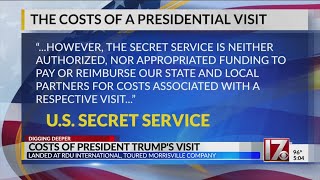 Wake County Sheriff’s Office not charging for expenses related to Trump visit