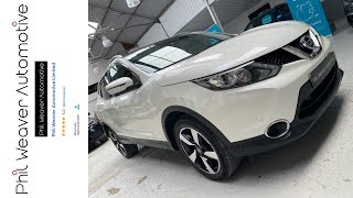 Used Nissan Qashqai N-CONNECTA 1.5DCi in Preston, Lancashire in Storm White Pearl