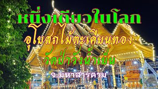 @talontourchanal สุดทึ่งอุโบสถไม้ตะเคียนทอง