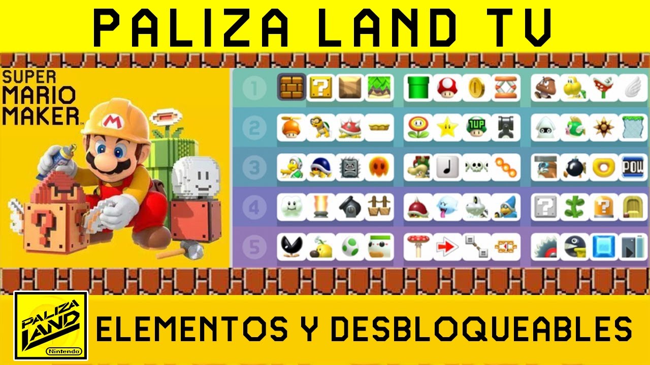 Trucos Y Secretos SUPER MARIO MAKER - DESBLOQUEA TODO EN 1 DÍA (UNLOCK ...