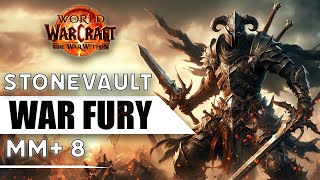 +8 StoneVault | 1M69 overall | war fury | M+ | S1 War Within