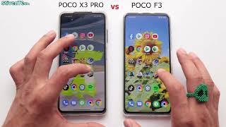 POCO X3 PRO vs POCO F3 | SPEED TEST