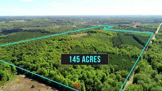 Drone Video 145 Acres Shire Rd  Wolverine MI 49799 Branded