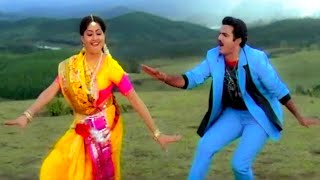 Aaku Chatuna Pindhe Song - Balakrishna, Vijayashanthi Evergreen Superhit Song | Muddula Mavayya