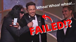 10 Awkward Celebrity Epic Fail Moments at Award Acceptance Speech on Stage