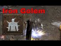 D2R Skills & Abilities - Iron Golem (Necromancer Summoning Tree)