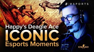 ICONIC Esports Moments: Happy's Deagle Ace, DreamHack Open London 2015 (CS:GO)