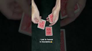 Color Changing Aces - Magic Card Trick #magic #shorts #tutorial
