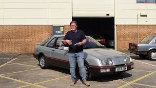 The short lived first hot Sierra from 1983 which wasn't all that popular...  1983 Ford Sierra XR4i