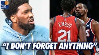 Joel Embiid Explains His On-Court Beef with Kevin Durant