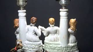 Vintage Rare Occupied Japan Table Lamps