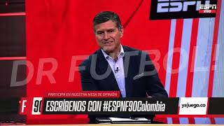 ESPN F90 COLOMBIA 26/10/21: JAMES REGRESA A COLOMBIA TRAS METER GOL EN AL RAYYAN OSORIO AMERICA DE C