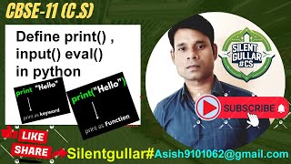 what is print |what is input | what is eval |Print | input| eval| Define term print eval and input