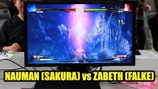 大カプ芸杯01 - ナウマン（さくら）vs ザベス (ファルケ)  | Nauman (Sakura) vs Zabeth (Falke)