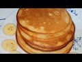 pancakes పిల్లలకి సాయంత్రం ఇలా 5నిలో కేక్ ని చేసి పెట్టండి banana pancakes with wheat flour