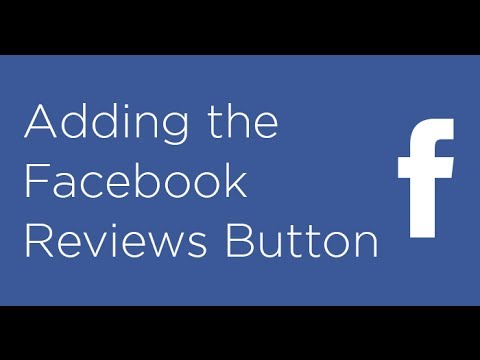 How to add the Facebook Reviews Button to your Facebook Page How to add the Facebook Reviews Button to your Facebook Page