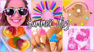 8 DIY  Cool Summer Craft Ideas | DIY Projects For Summer | Handcraft