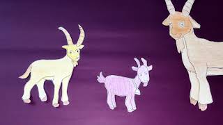 The Three Billy Goats Gruff | Fairy Tales | Crafts
