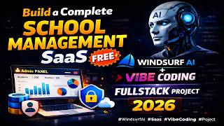 I Built a Fullstack SaaS using Windsurf AI 😳 | Vibe Coding School Management System