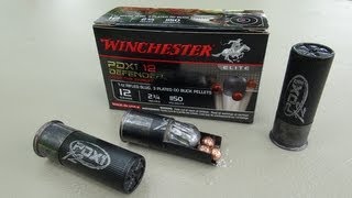 Winchester PDX1 12 Defender (12 gauge) Gel Ammo Test