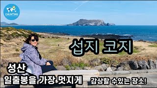 성산일출봉을 가장 멋지게 감상할 수 있는 장소/ 섭지코지/ 제주봄여행/제주유채꽃/Jeju Seopjikoji