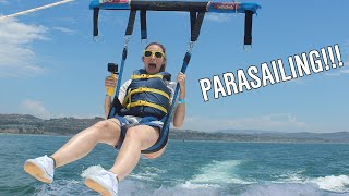 First Time Parasailing!!!