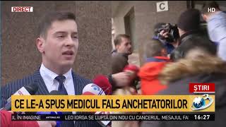 Primele declarații de la Parchet, după audierea falsului medic